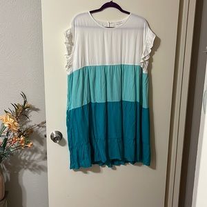 Teal ombré dress from Chic Soul